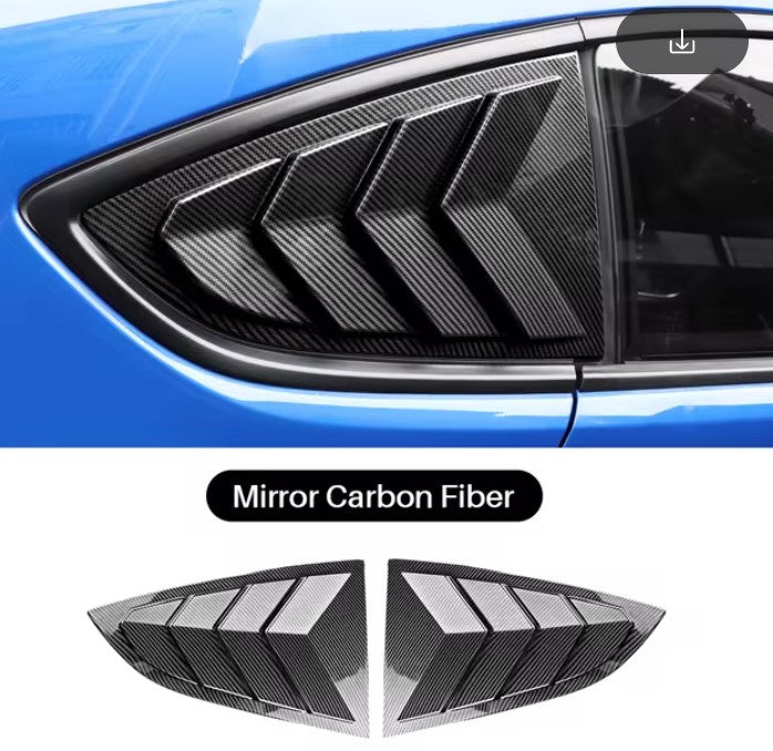 Window Shutter Louver Cover For Toyota GR86 Subaru BRZ (2021 - 2024)