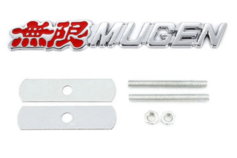 Mugen Grill Badge - 3D Metal Emplem (Universal)