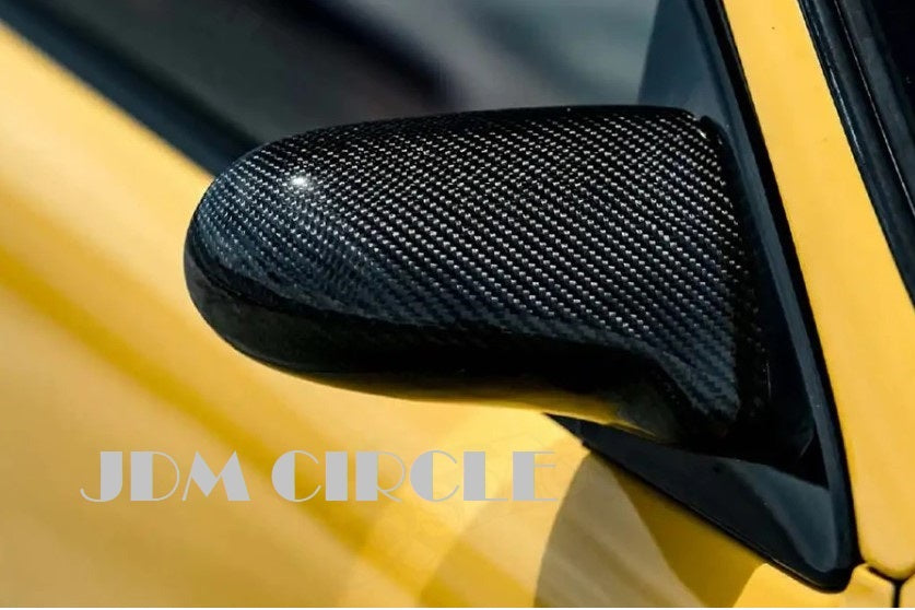 Spoon Style Real Carbon Fibe Side Mirrors (Honda Civic EG EK 92-00)