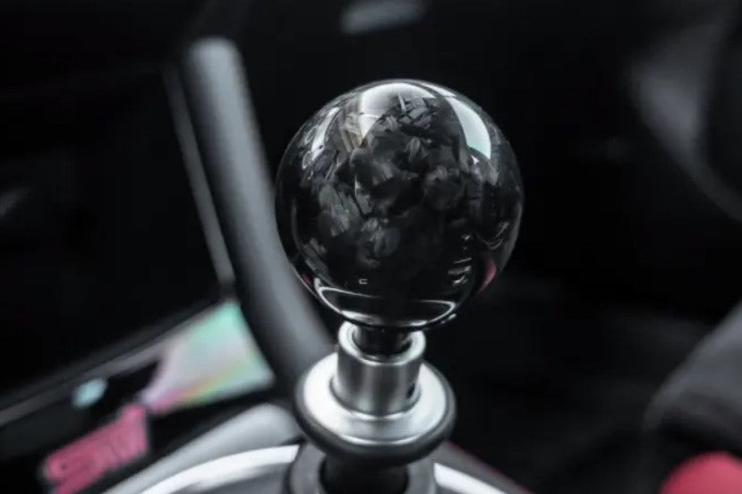 Ball Gear Knob 50mm Genuine Forged Carbon Fibre (Universal)