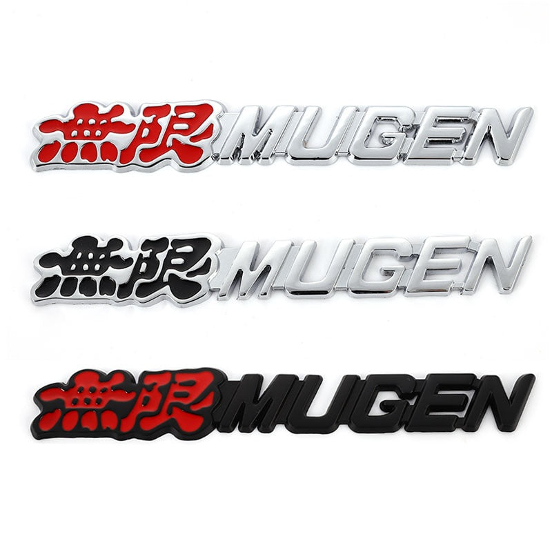 Mugen Badge - 3D Metal Emblem (Universal)