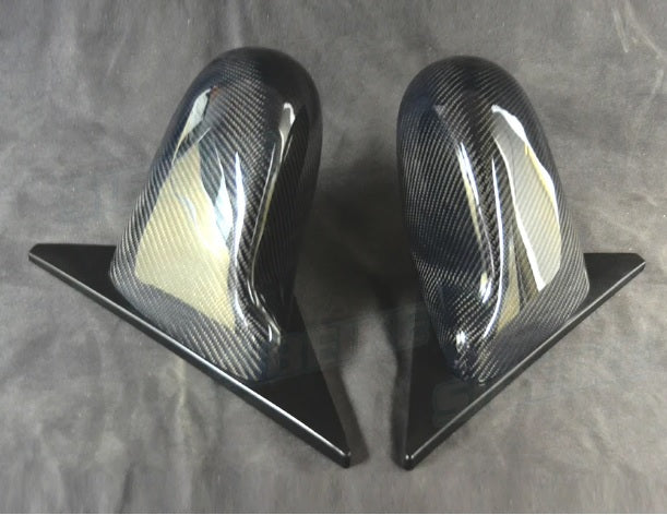 Spoon Style Real Carbon Fibe Side Mirrors (Honda Civic EG EK 92-00)