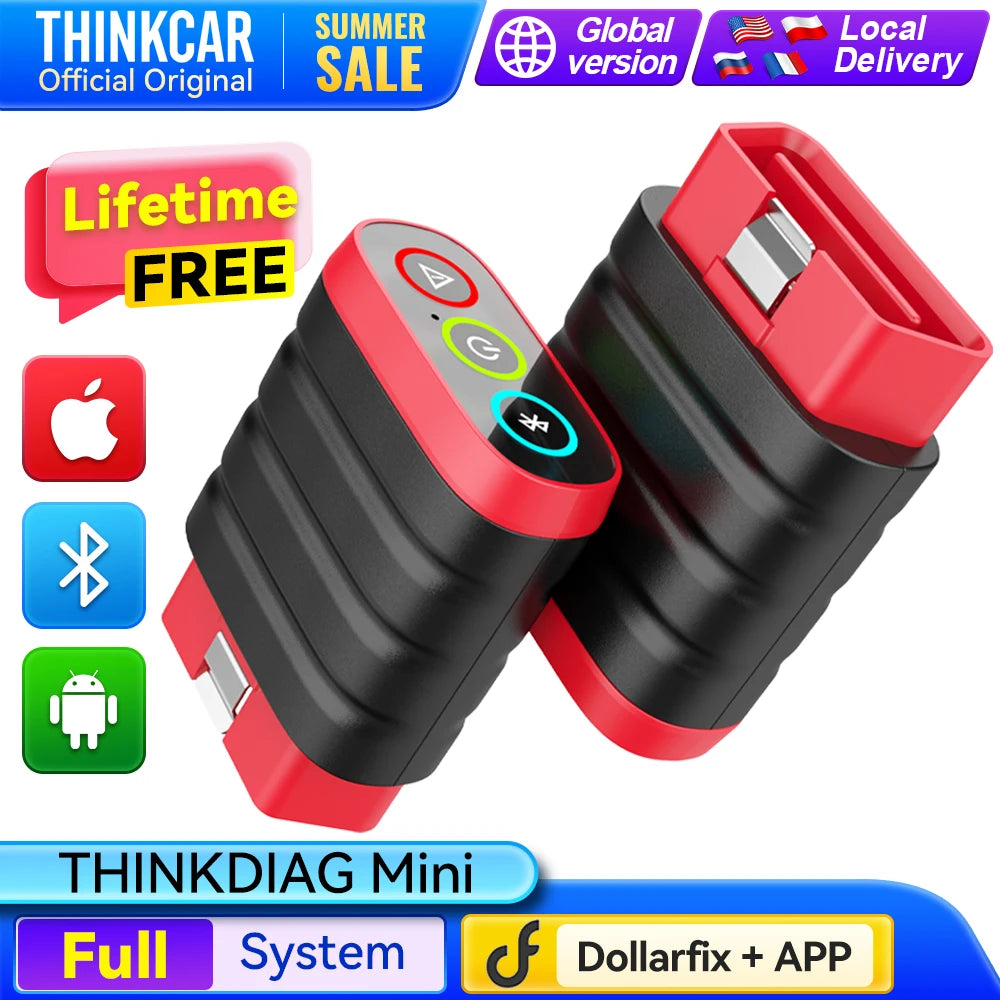 THINKCAR THINKDIAG MINI OBD2 Scanner Full System Car Diagnostic Tool