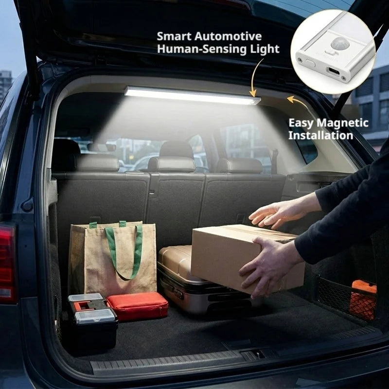 SEAMETAL Universal Trunk Sensor Light Magnetic LED Wide Area Detection No Wiring