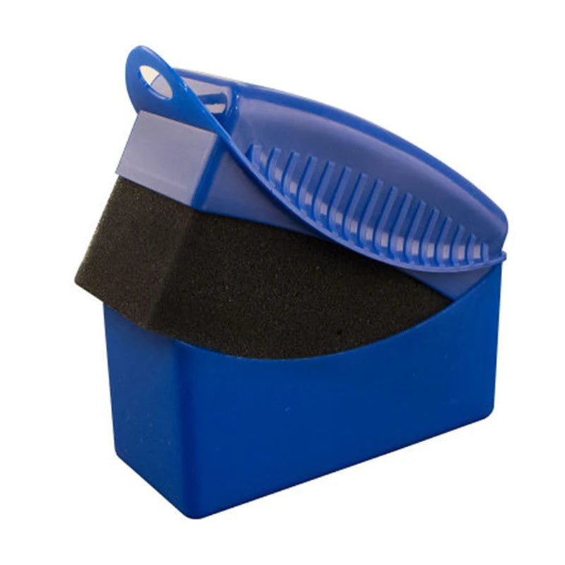 SEAMETAL Car Wheel Waxing Sponge Brush Tire Dressing Applicator ABS Cover