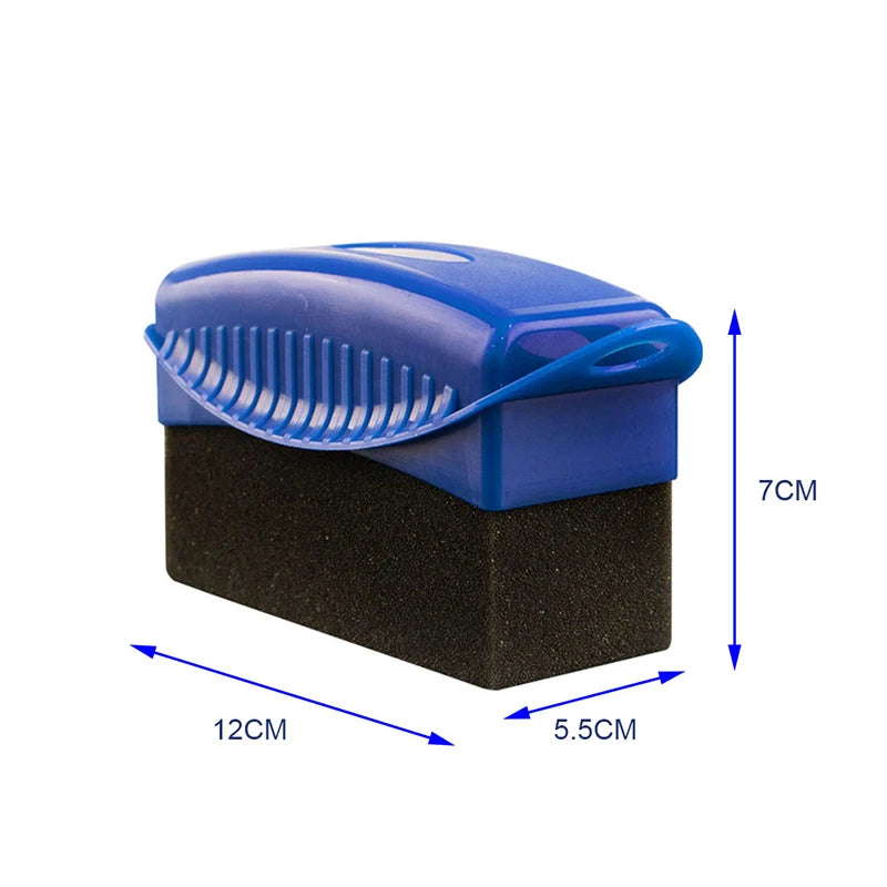SEAMETAL Car Wheel Waxing Sponge Brush Tire Dressing Applicator ABS Cover