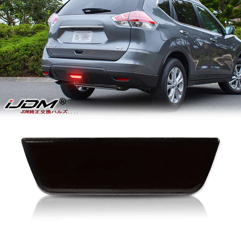 F1 Style LED Rear Fog Light Strobe Brake Tail Lamp Nissan Juke Rogue Murano