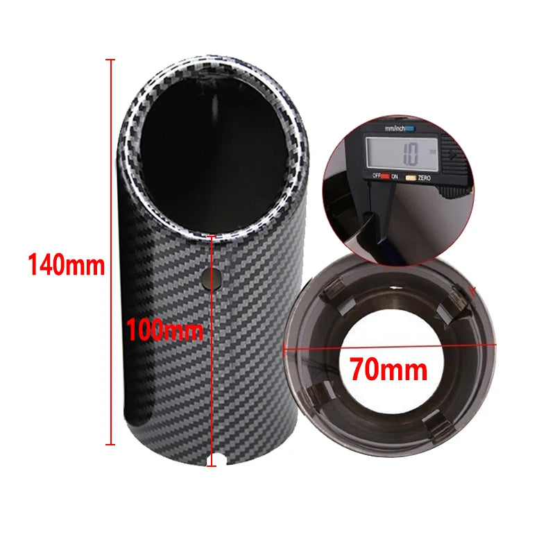Stainless Steel Exhaust Tip for VW Jetta MK6 Golf 6 Golf 7 1.4T Muffler