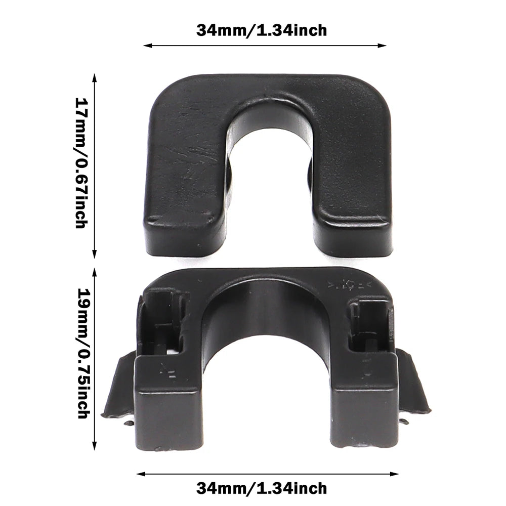 Rear Parcel Shelf Load Cover Clip & Pivot Bracket for Nissan Qashqai 2006–2013