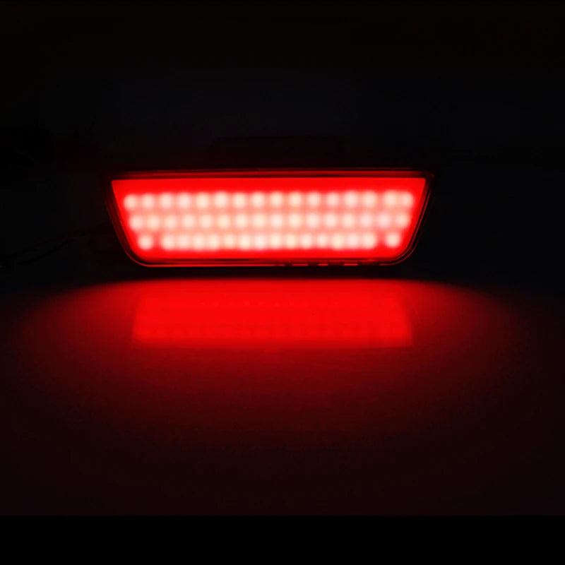 F1 Style LED Rear Fog Light Strobe Brake Tail Lamp Nissan Juke Rogue Murano