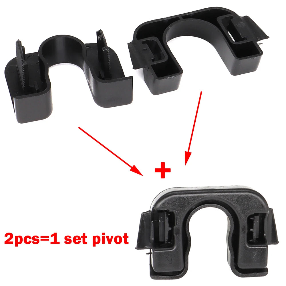 Rear Parcel Shelf Load Cover Clip & Pivot Bracket for Nissan Qashqai 2006–2013
