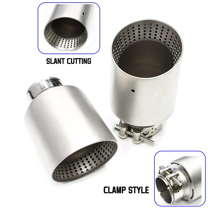 Matte Stainless Steel Exhaust Tip (Universal)