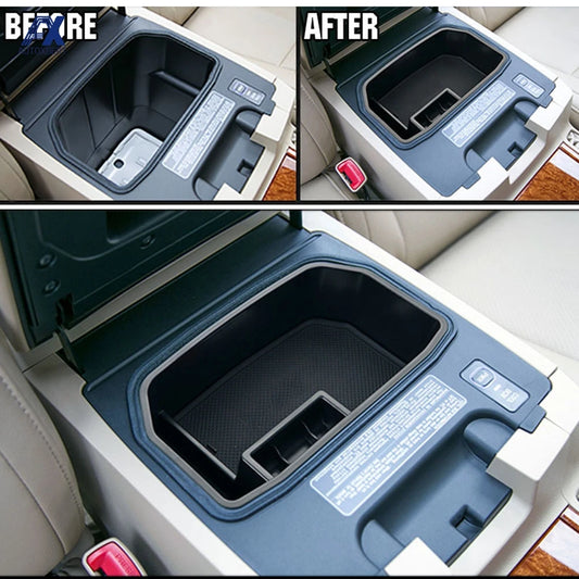 Armrest Storage Box Organizer for Toyota Land Cruiser J200 Lexus Lx570 2008–2018