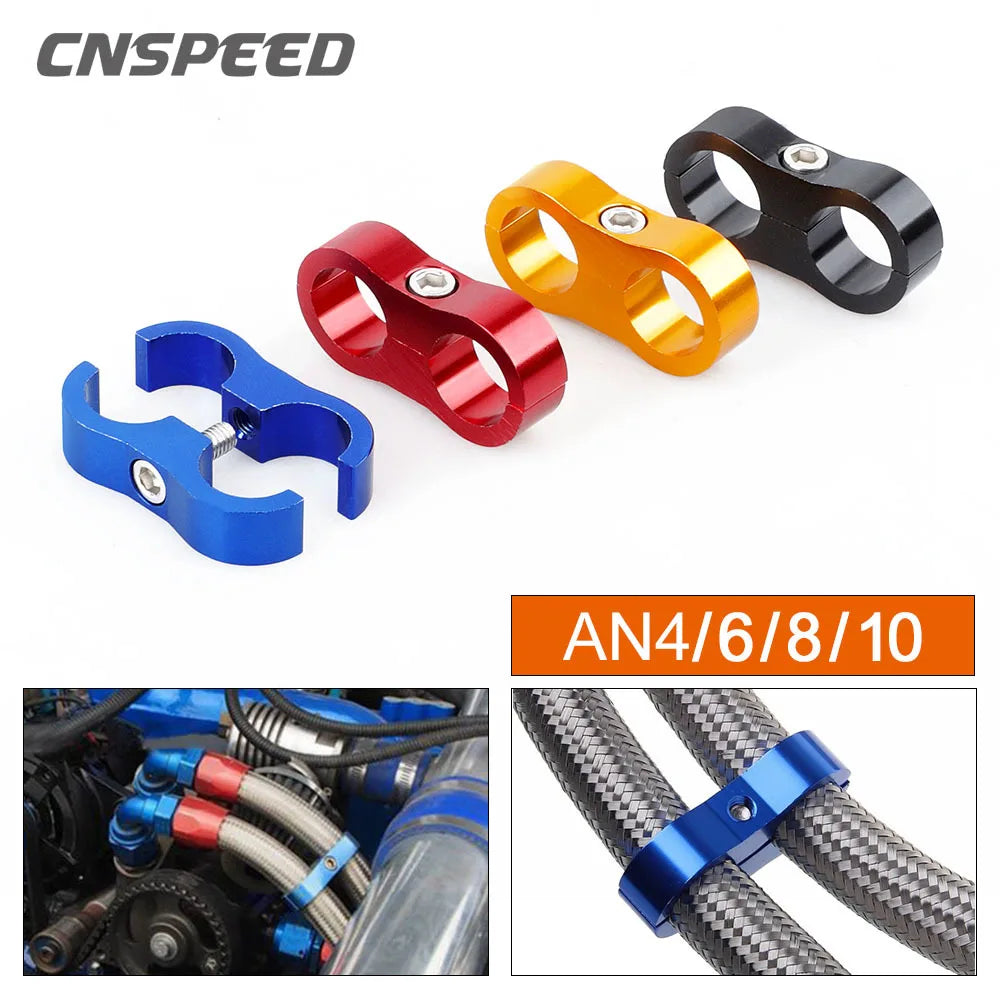 AN4 AN6 AN8 AN10 Fuel Oil Water Hose Separator Black Red Blue Gold