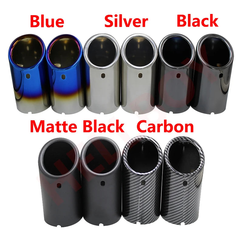Stainless Steel Exhaust Tip for VW Jetta MK6 Golf 6 Golf 7 1.4T Muffler