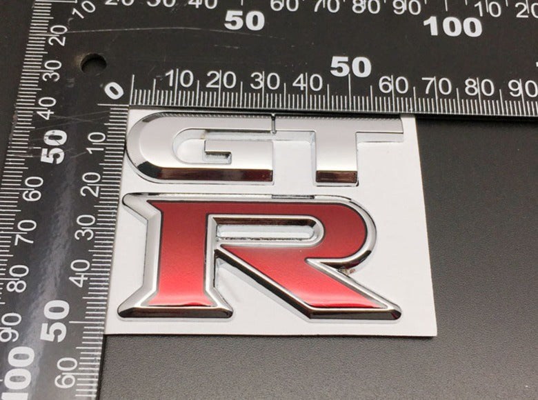 GTR Badge 3D Alloy Emblem (Nissan)