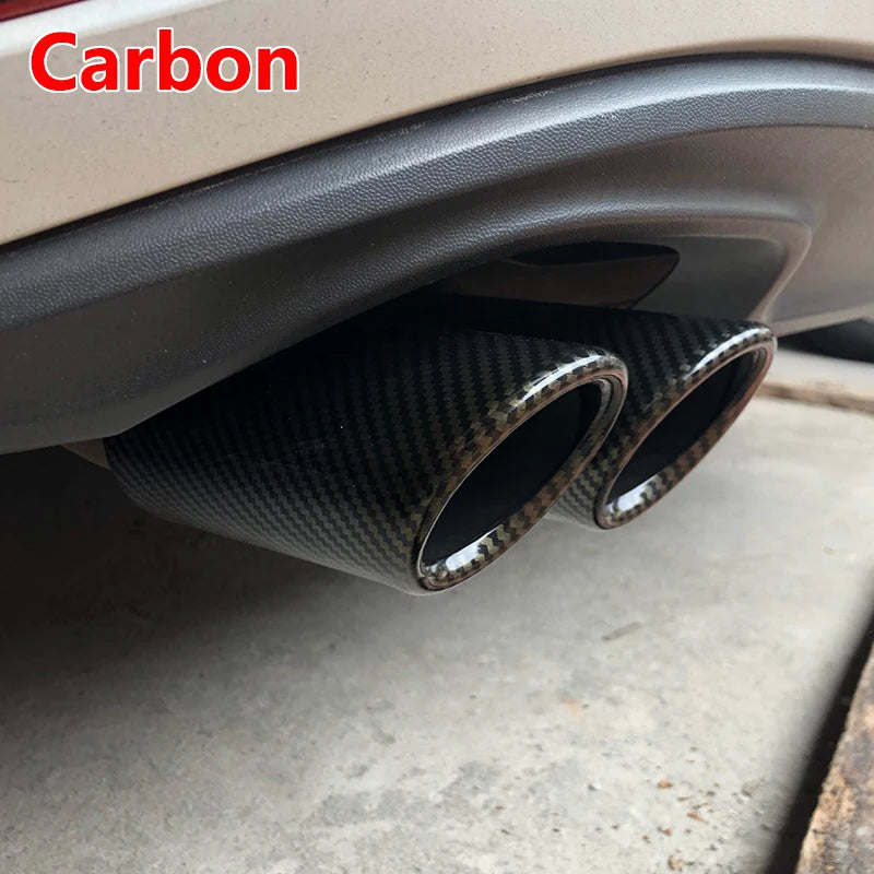 Stainless Steel Exhaust Tip for VW Jetta MK6 Golf 6 Golf 7 1.4T Muffler