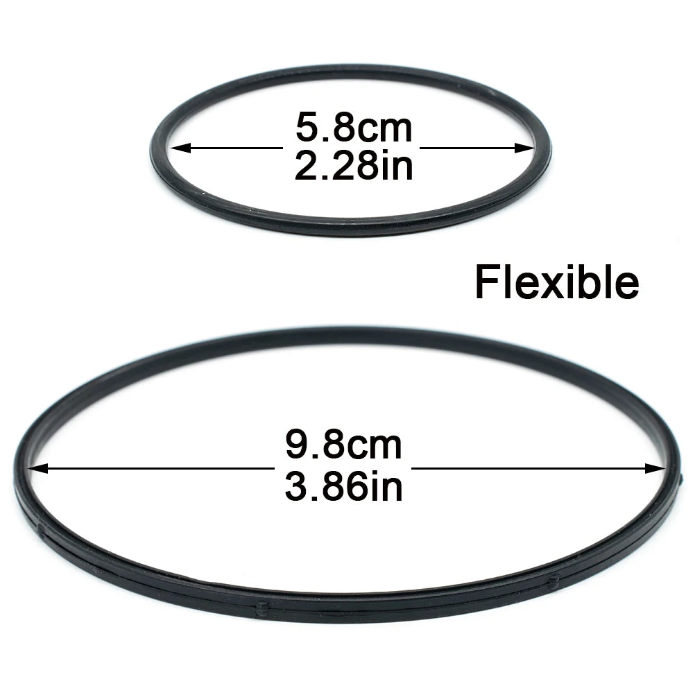 2PCS Vacuum Pump Seal Kit Gasket for BMW N42 N46 N62 N73 Engines