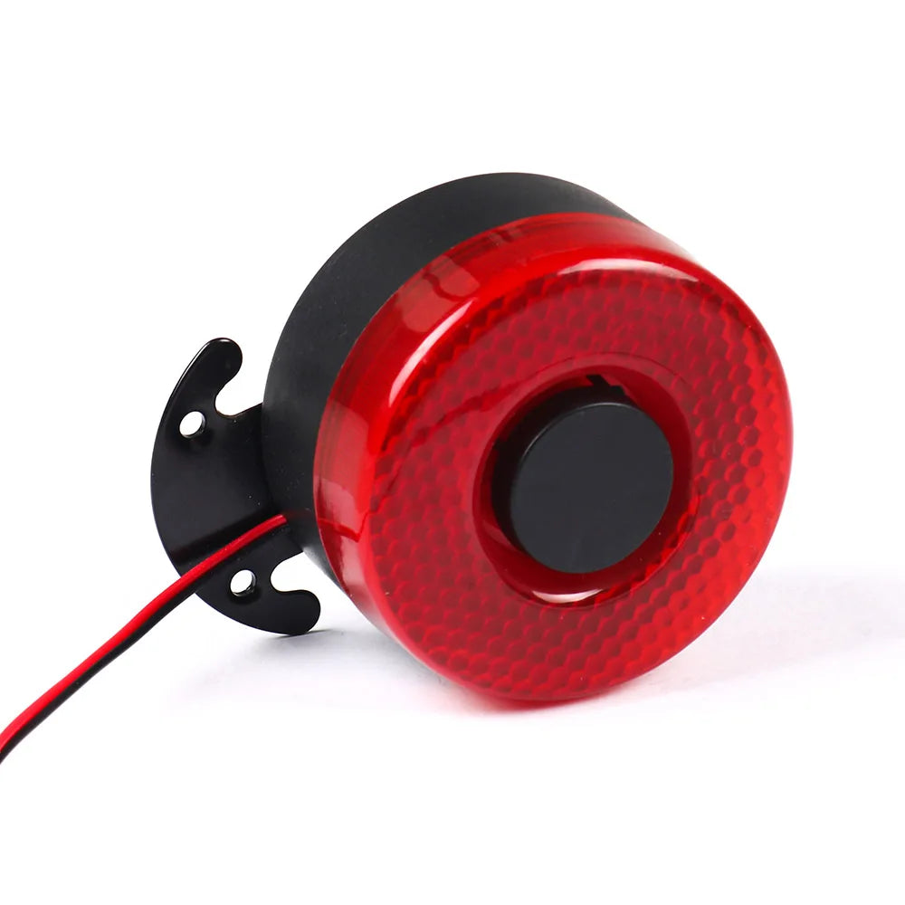 DC 12V-24V 105dB Auto Warning Siren Backup Alarms Horn With LED BX102098