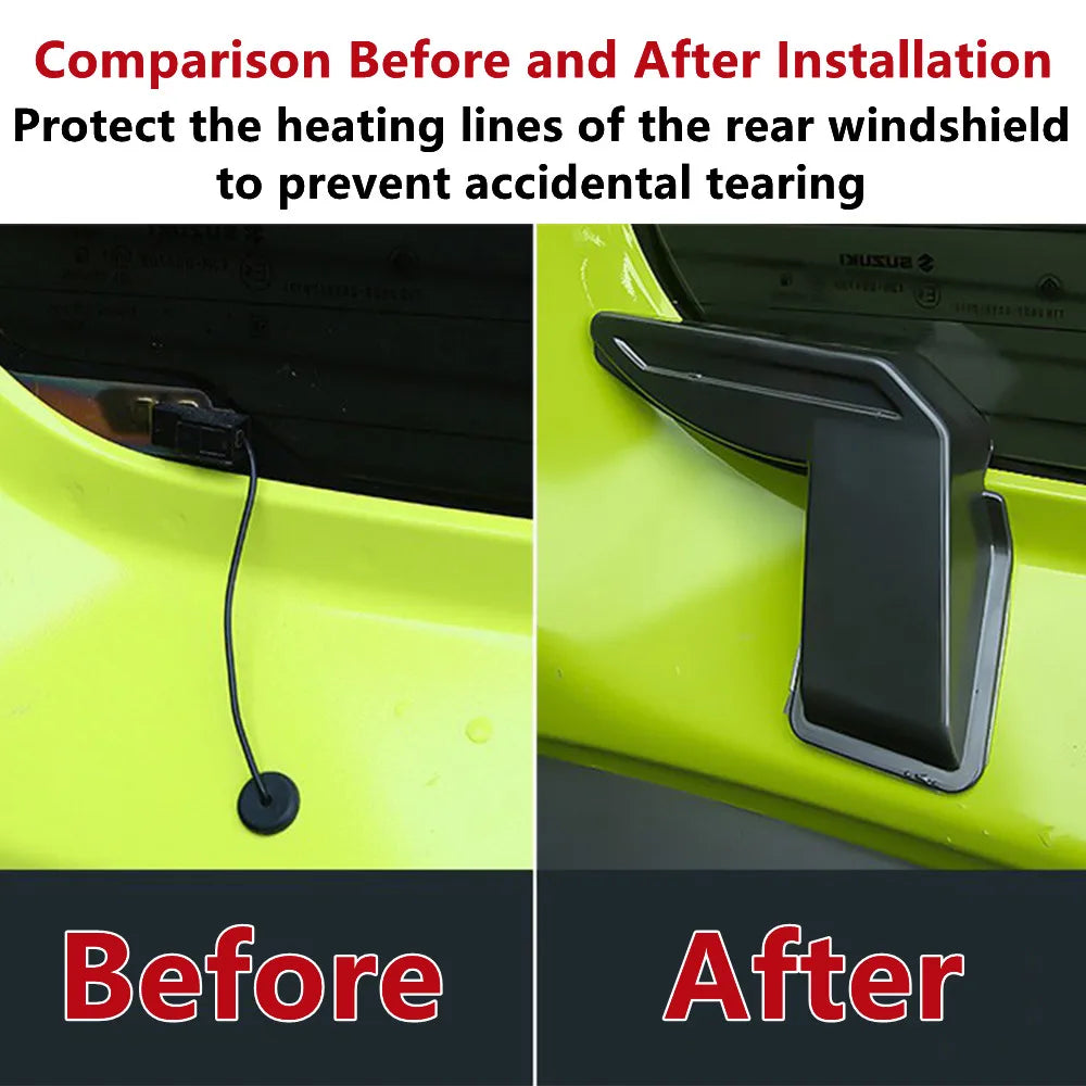 Rear Windshield Defroster Wire Protection Cover for Suzuki Jimny JB64 2019–2025