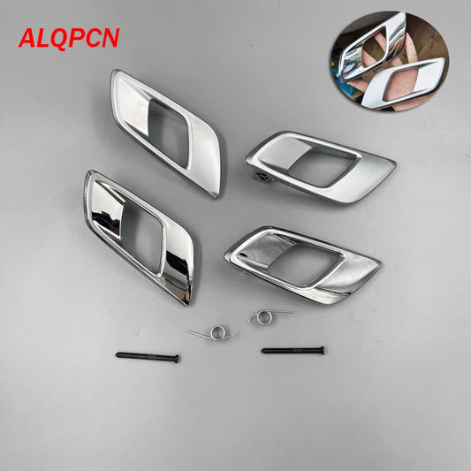 Interior Door Handle Chrome Silver for Ford Ranger 2012-19 Everest BT50 2012-19