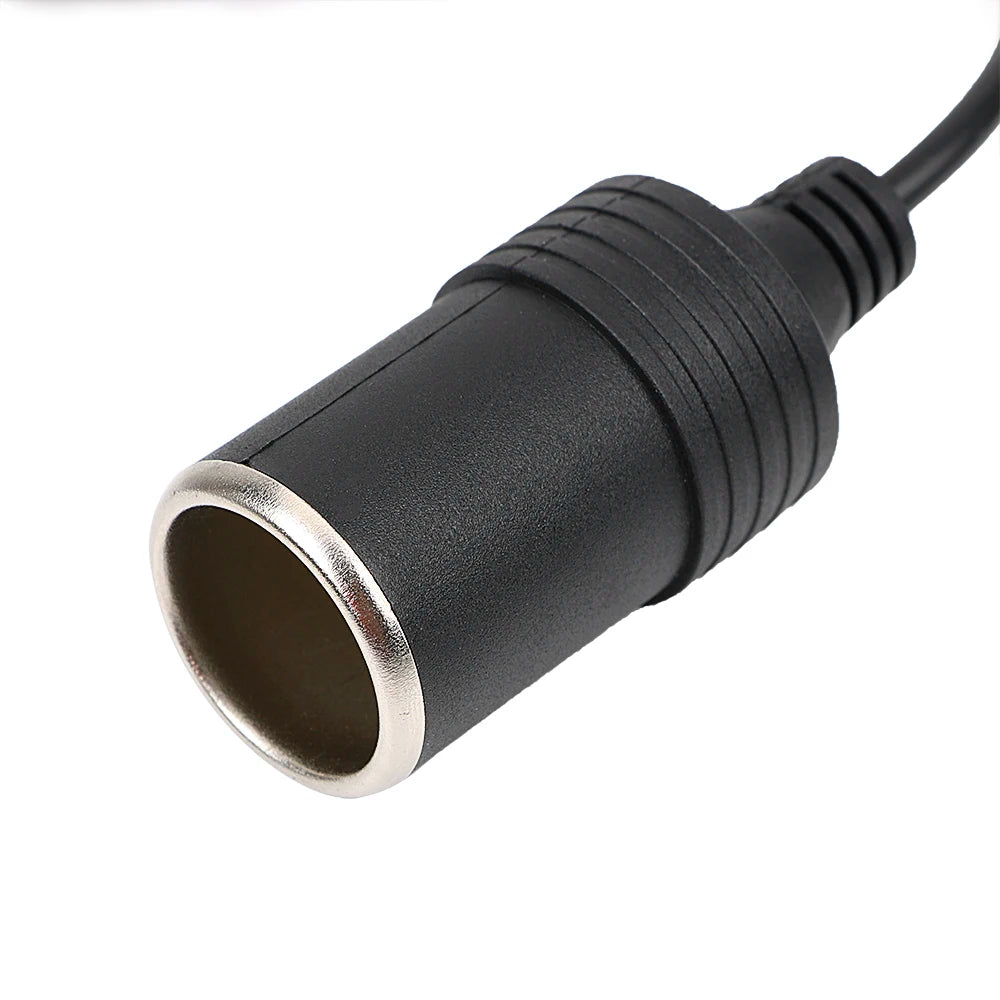 5V to 12V Car Cigarette Lighter Socket USB Converter Power Adapter Connector