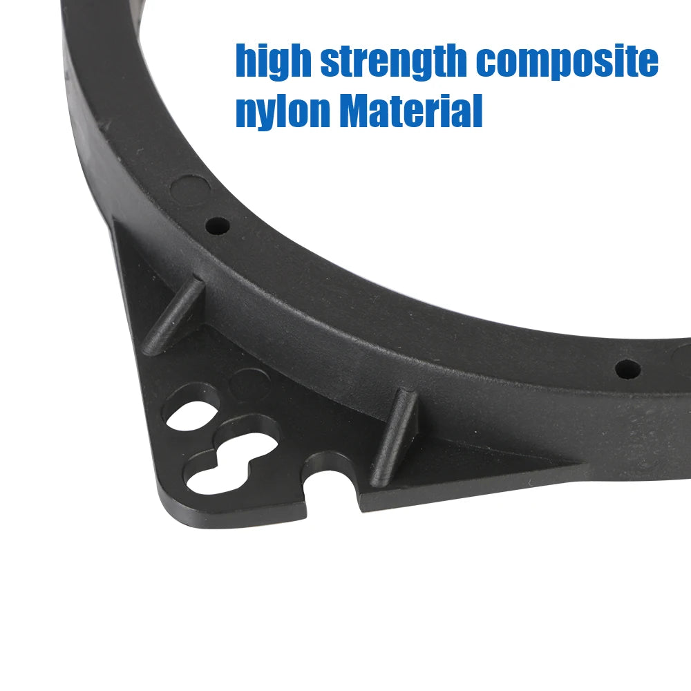 Universal 6.5-Inch Car Horn Speaker Adapter Bracket Door Speaker Spacer Mount