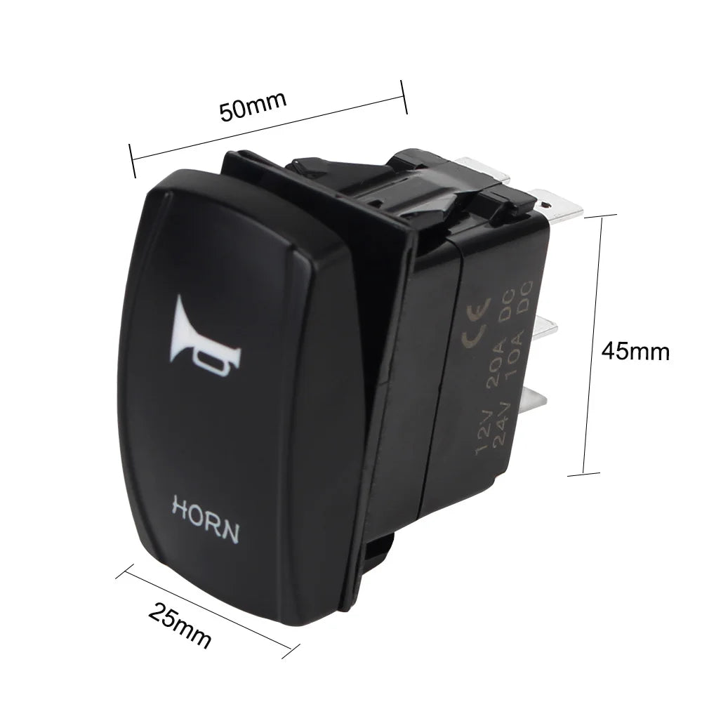 12V/24V LED Light Toggle Switch Universal ON/OFF Rocker Switch