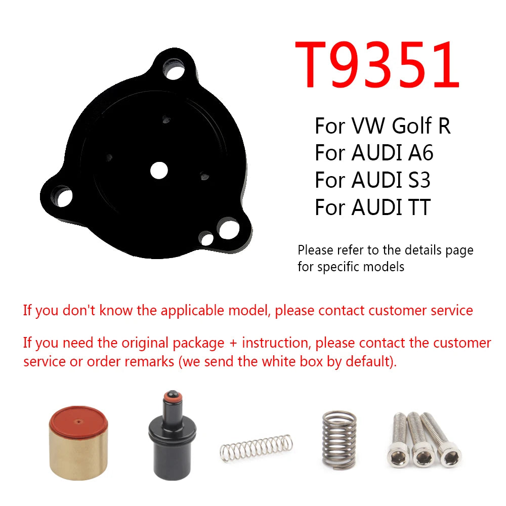 T9351 T9355 T9356 T9357 T9358 DV+ Performance Turbo Diverter Valve for BMW VW Audi
