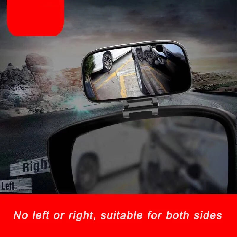YASOKRO Blind Spot Mirrors Wide Angle Adjustable Convex Rearview Car Mirror