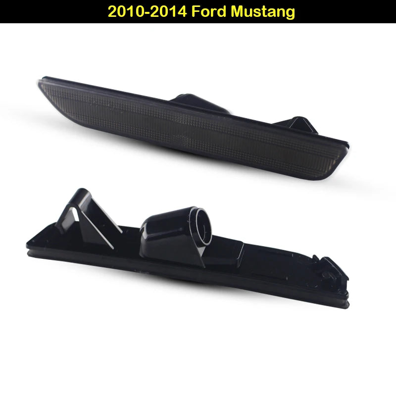 2PCS Smoked Rear Side Marker Lamp Housings Ford Mustang 2015-2023