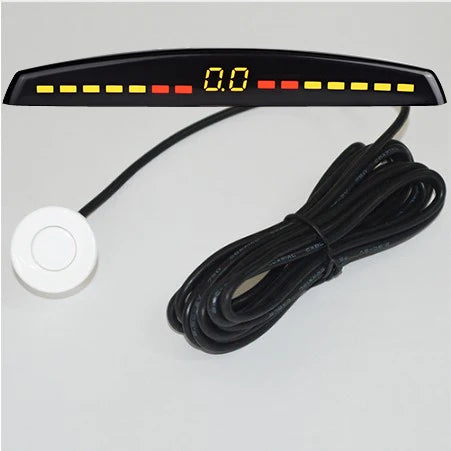 Car LED Parking Reverse Sensors Backup Monitor Display Parktronic Kit