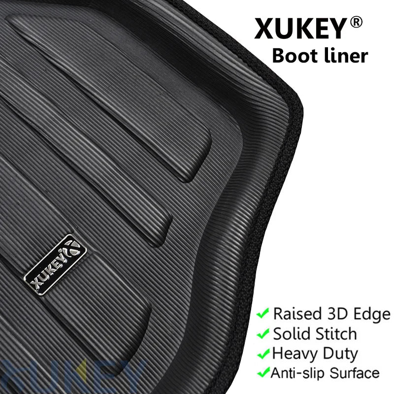 Rear Trunk Cargo Boot Mat for Toyota Land Cruiser Prado J120 2003–2009