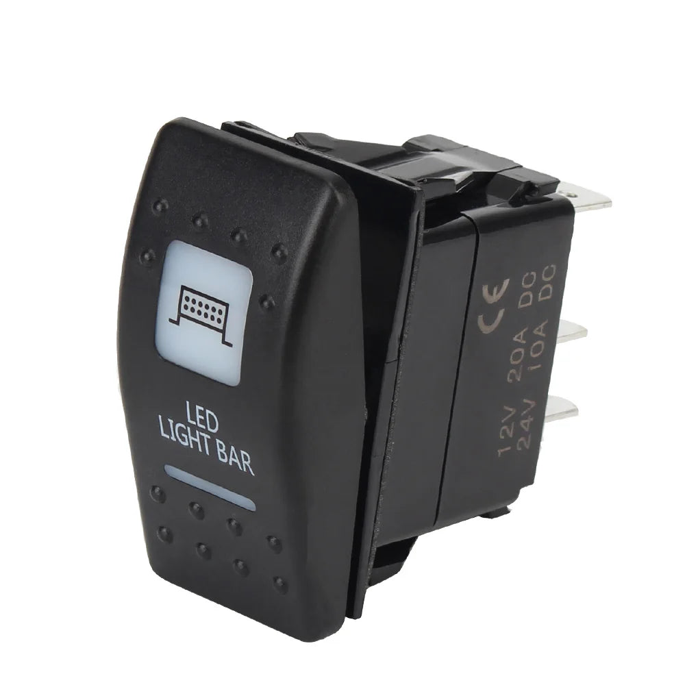 12V/24V LED Light Toggle Switch Universal ON/OFF Rocker Switch