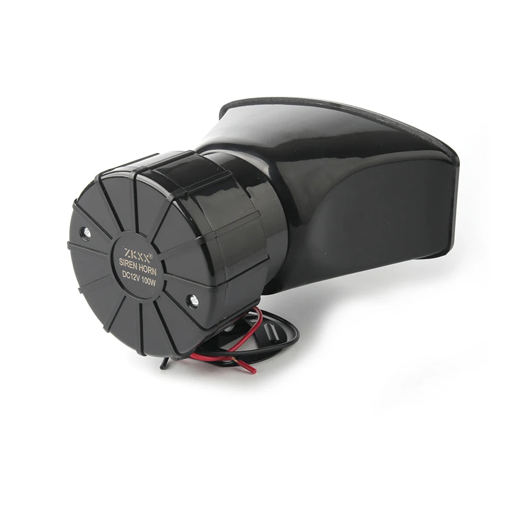 12V 130dB Wireless Electronic Warning Siren Speaker with Remote Control