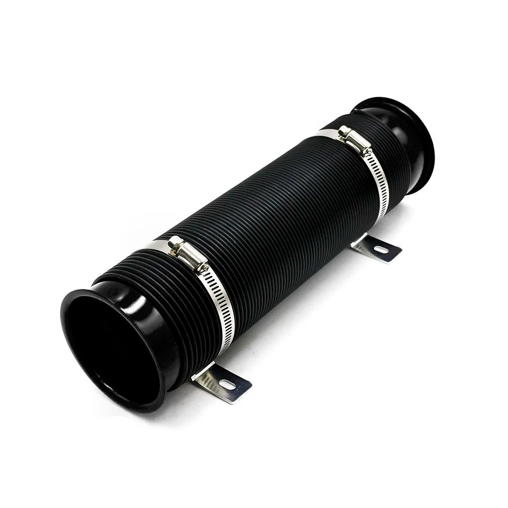 76mm Universal Flexible Cold Air Intake Pipe Telescopic Ventilation Tube Kit