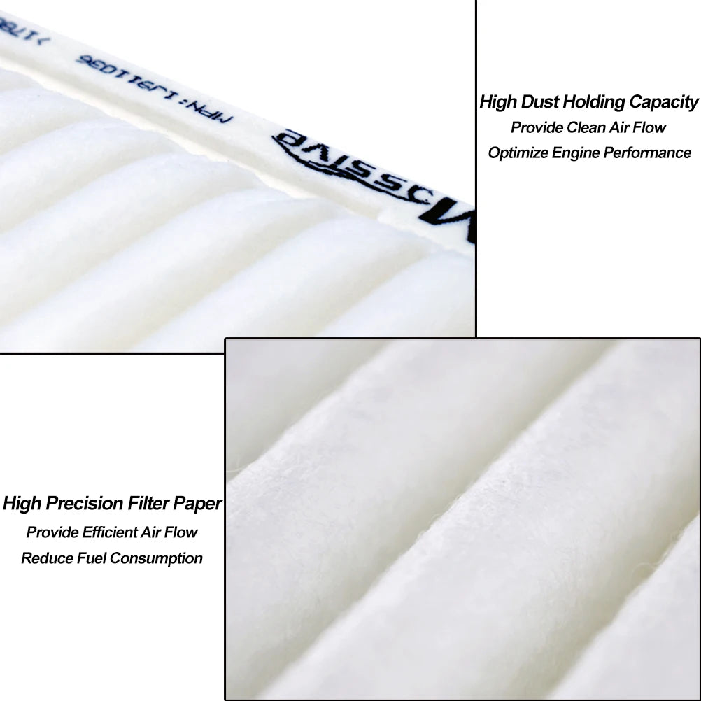 Engine Air Filter for Toyota Yaris, Aygo, Urban Cruiser, Dyna, Peugeot 107, Citroën C1