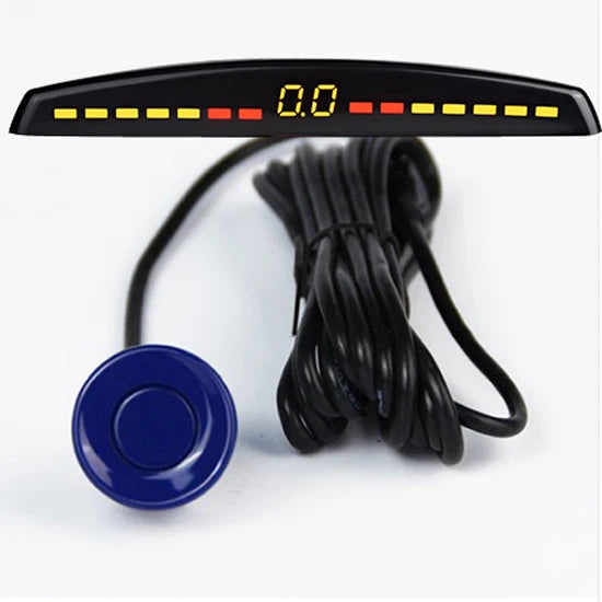 Car LED Parking Reverse Sensors Backup Monitor Display Parktronic Kit
