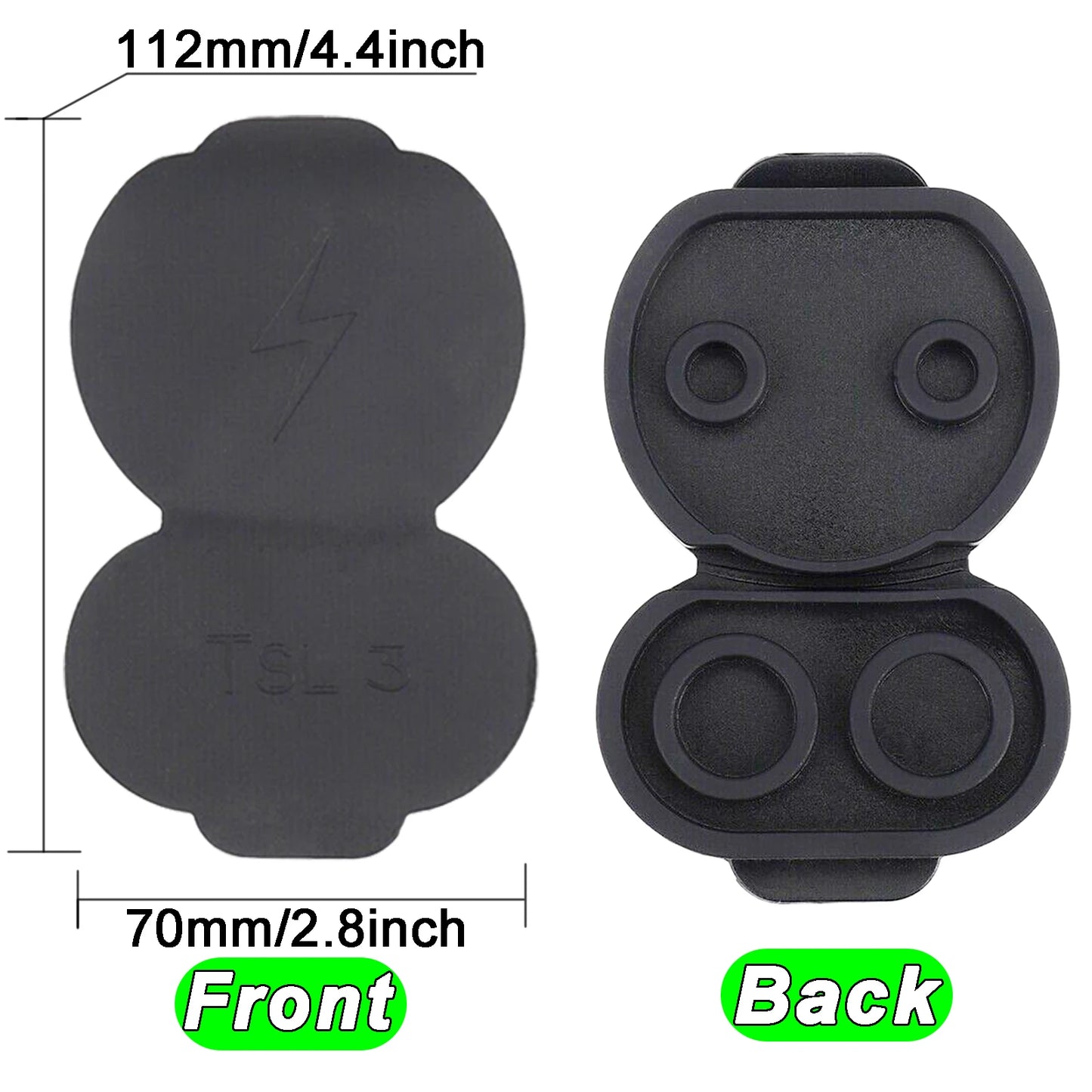 Silicone Charging Port Waterproof Dust Cover for Tesla Model 3 2017–2020