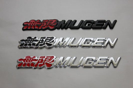 Mugen Boot Badge - 3D Metal Emplem (Universal)