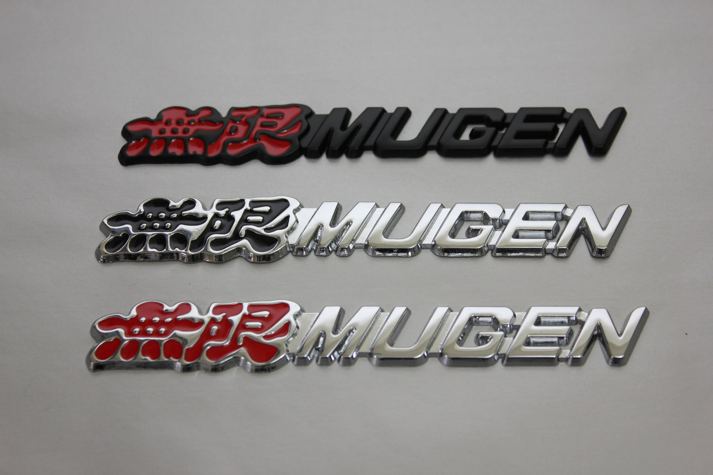 Mugen Badge - 3D Metal Emblem (Universal)