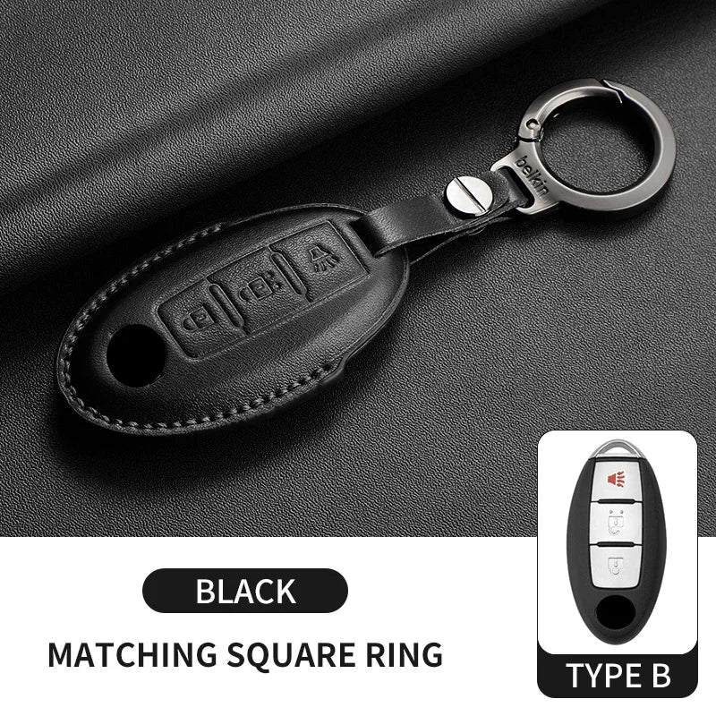 Smart Key Case Cover for Nissan Rogue X-Trail T31/T32 Qashqai J10/J11 Kicks