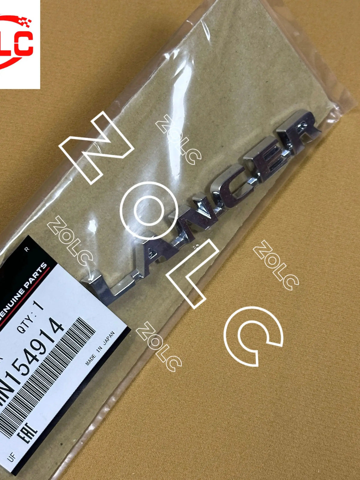 Genuine Mitsubishi Lancer Mark Emblem MN154914 MN154916 for Evolution 9 EVO IX