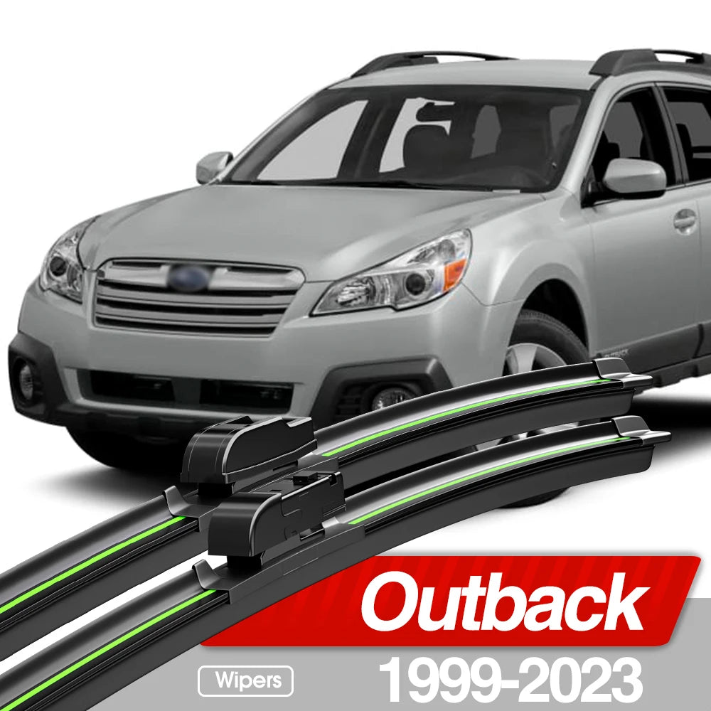 2PCS Front Windshield Wiper Blades for Subaru Outback 1999–2023