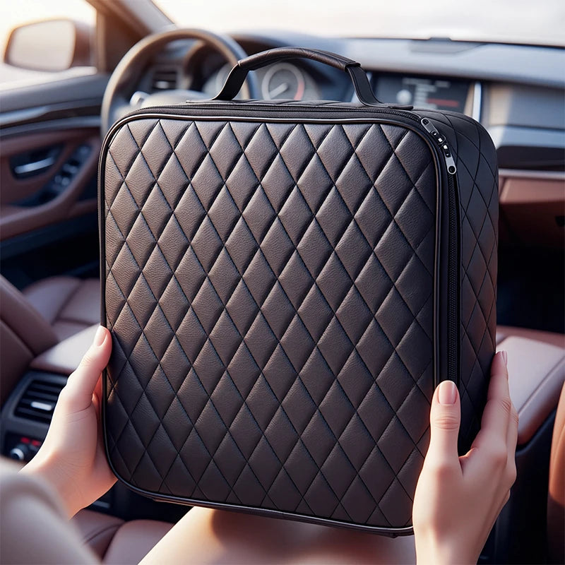 SEAMETAL Car Trunk Organizer Storage Bag Waterproof Shockproof EV Charger Cable Case
