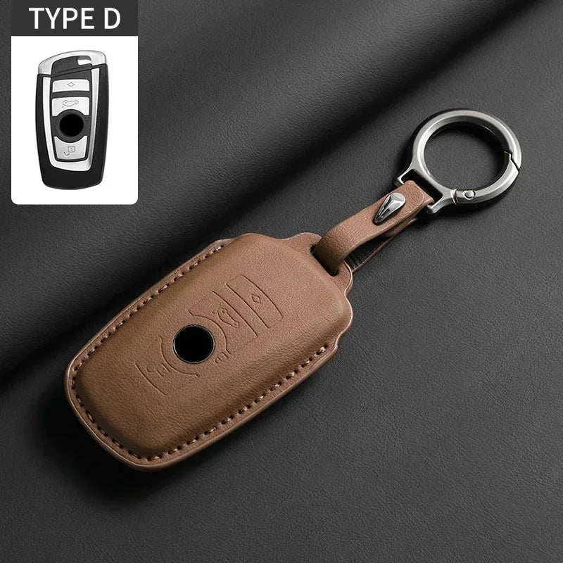 Smart Key Case Cover for BMW 1, 3, 5, 7 Series, X1, X3, X4, X5 & M Models