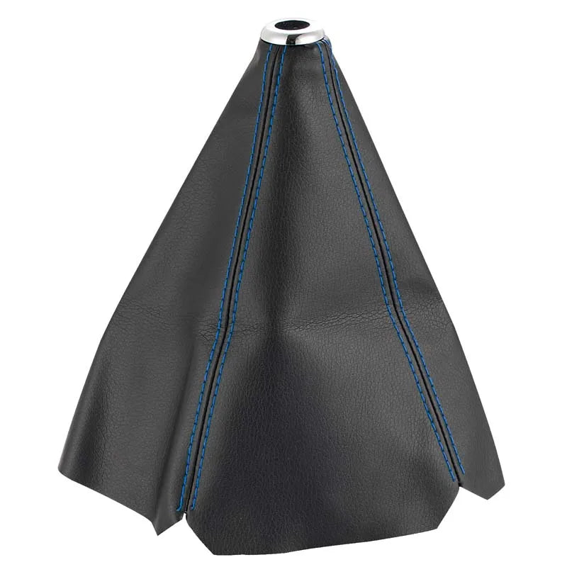 16MM Universal PU Leather Gear Shift Boot Collar Manual Stick Shifter Gaiter Cover