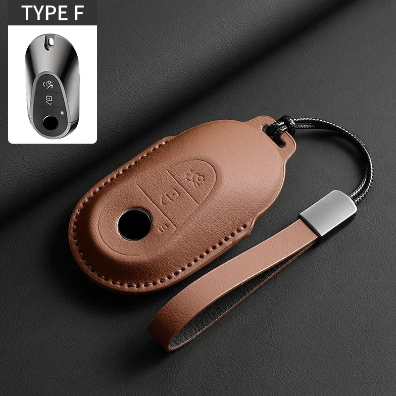 Smart Key Case Cover for Mercedes-Benz A, B, C, E, S-Class
