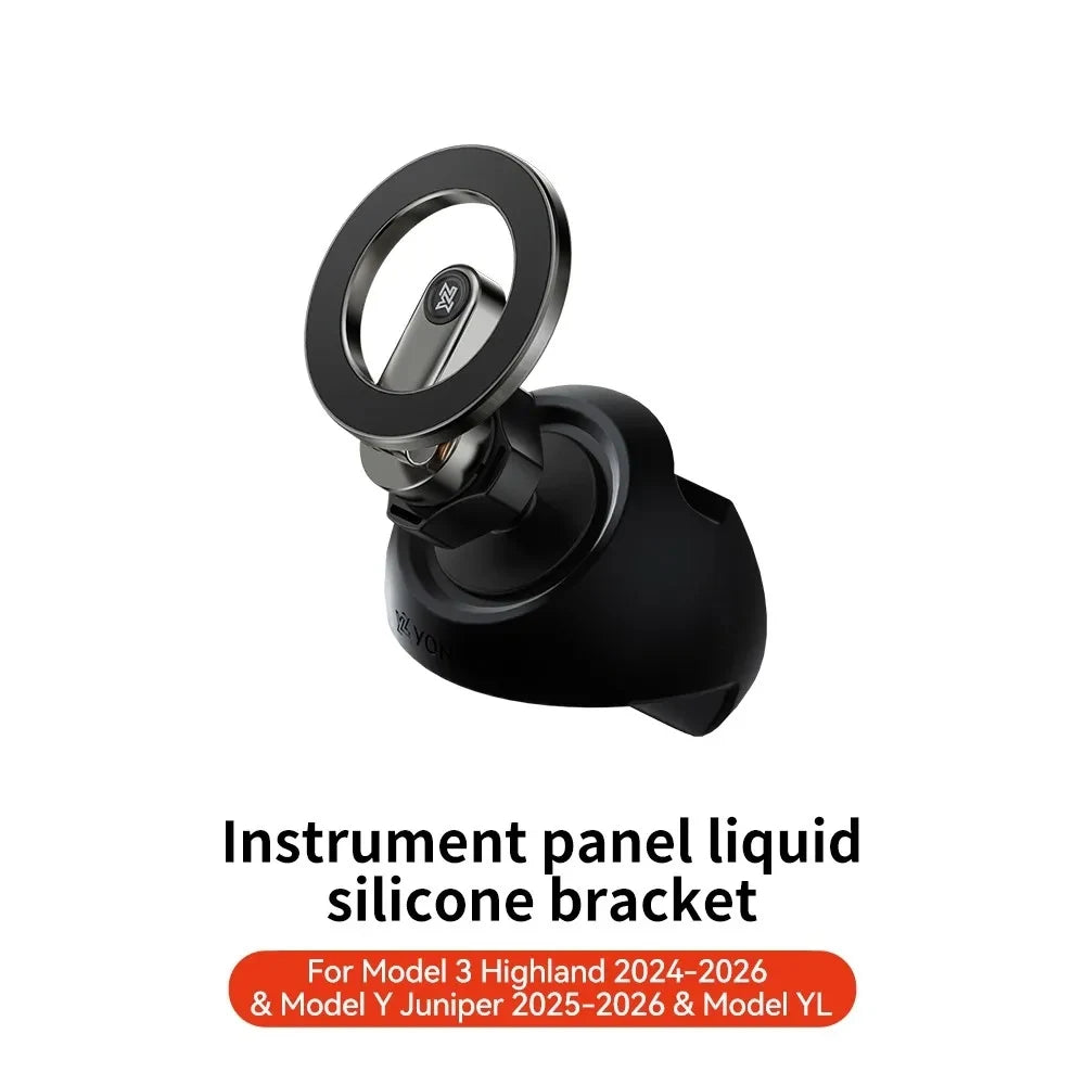 360° Magnetic Phone Holder for Tesla Model 3 Highland & Model Y Juniper