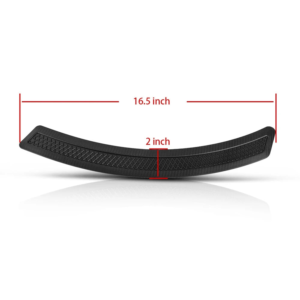 Matte Black Carbon Style Fender Vent Trim For Mitsubishi Lancer Ralliart 2008-2015